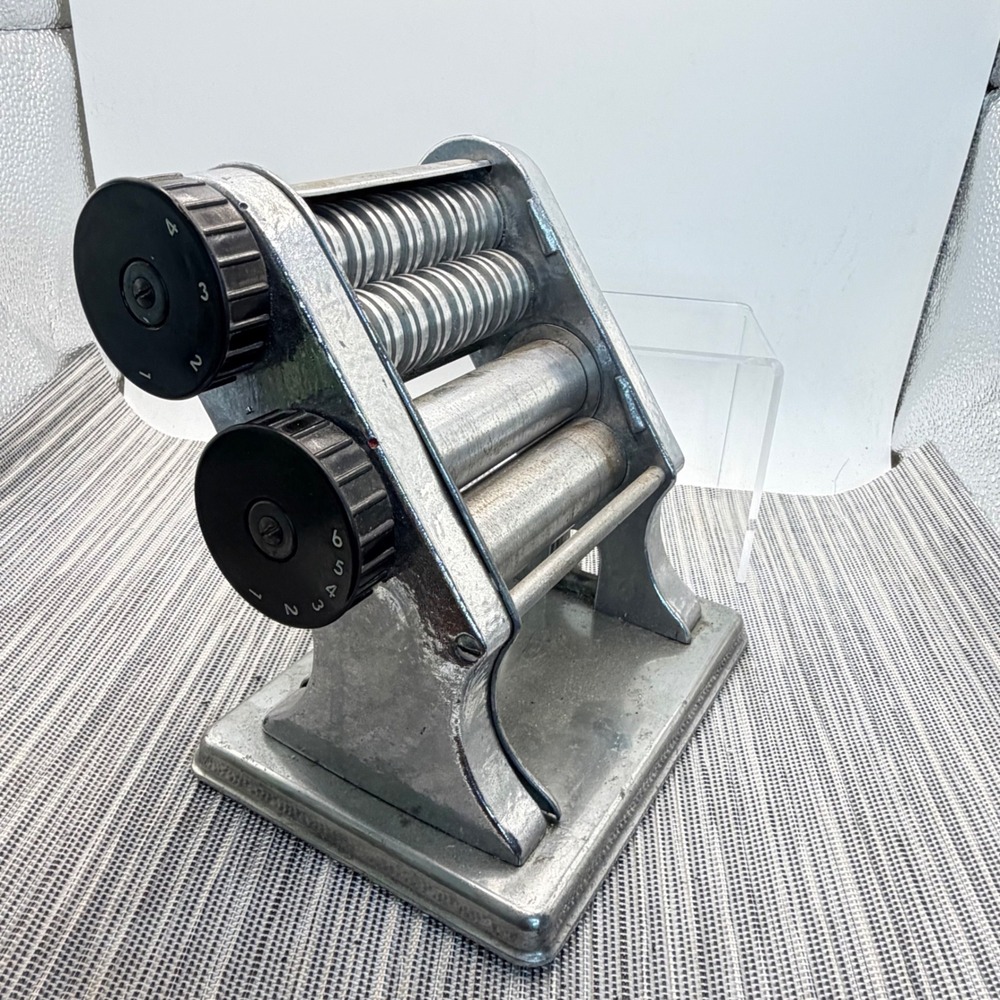 Vintage Columbus Italy Pasta Roller‎ 12256 Modello e Marchio Depositati No Crank